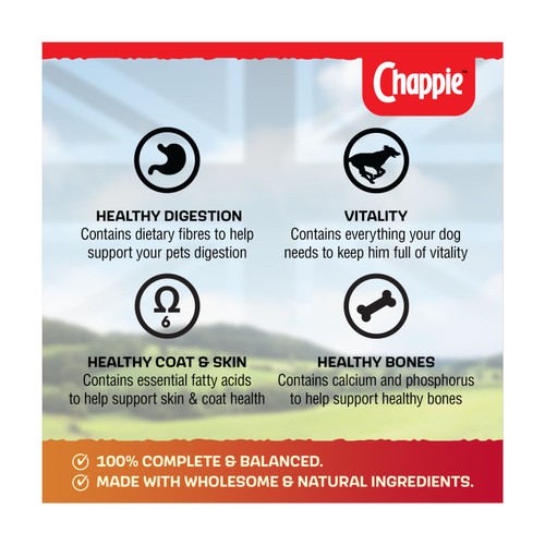Chappie Adult Wet Dog Food Tins Favourites in Loaf thumbnail 4