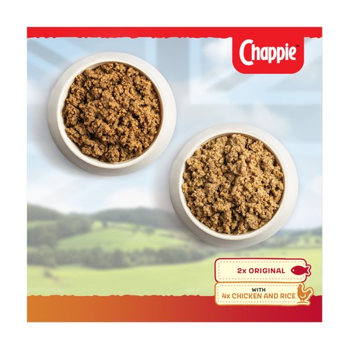 Chappie Adult Wet Dog Food Tins Favourites in Loaf thumbnail 5