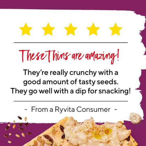 Ryvita Thins Multi-Seed Flatbread Crackers thumbnail 5