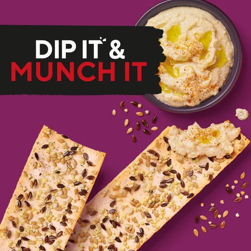 Ryvita Thins Multi-Seed Flatbread Crackers thumbnail 7