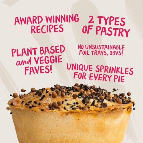 Pieminister Wild Shroom Pie with Mushroom, Asparagus & Cream thumbnail 3
