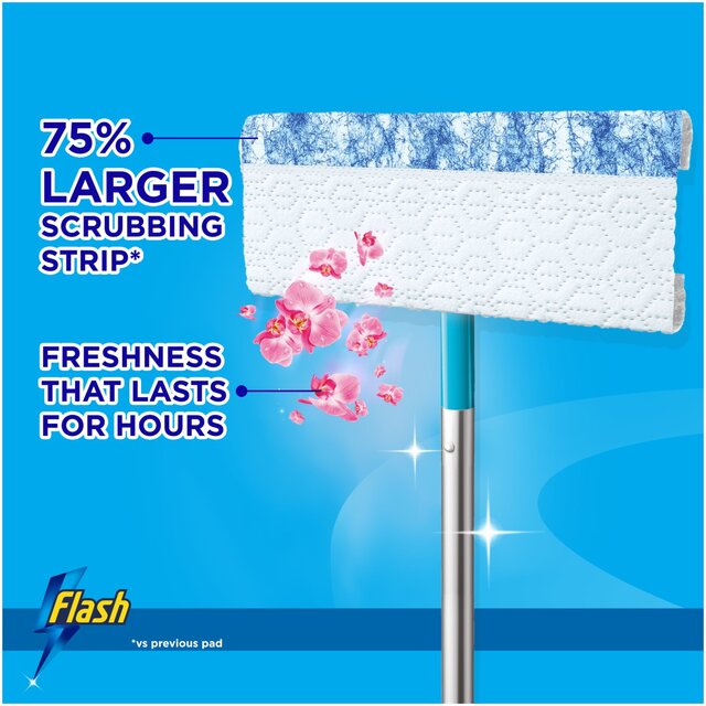 Flash Speed Mop Wet Cloth Multi-Surface Refills Wild Orchid thumbnail 6