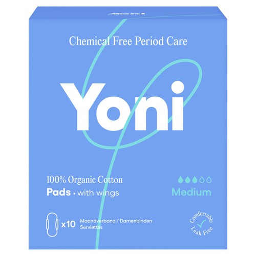 Yoni Organic Pads Medium