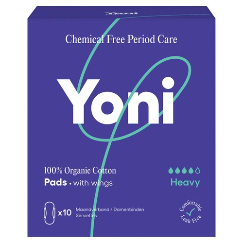Yoni Organic Pads Heavy