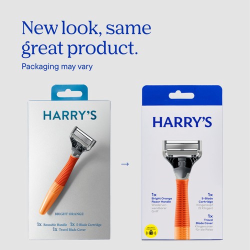 Harry's Truman Razor & Blade Orange thumbnail 8