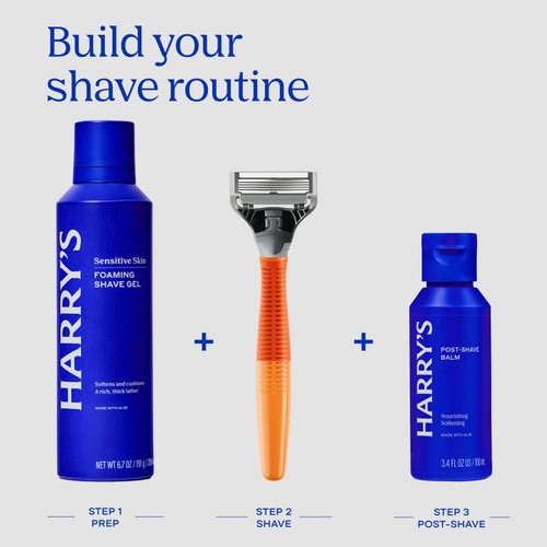 Harry's Truman Razor & Blade Navy Blue thumbnail 5