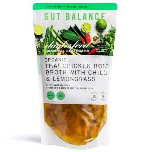 Daylesford Organic 10 Hour Chicken Bone Broth with Lemongrass & Red Chilli