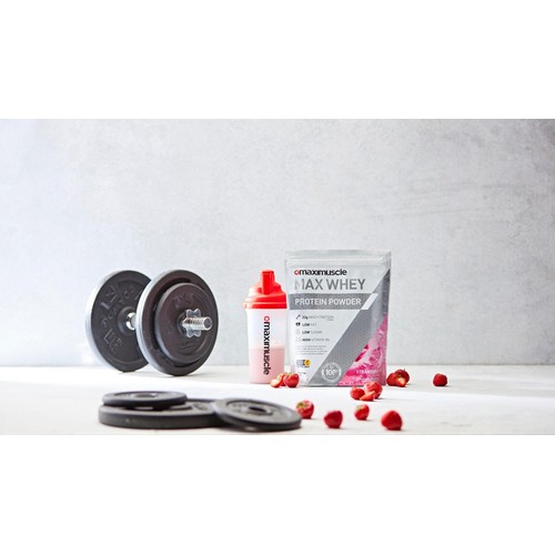 Maximuscle Strawberry Max Whey Protein Powder  thumbnail 5