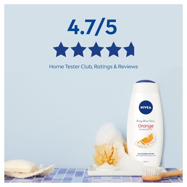 NIVEA Orange & Avocado Oil Shower Cream  thumbnail 6