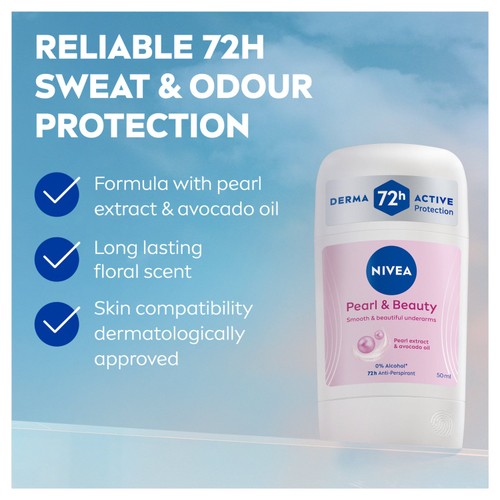 NIVEA Pearl & Beauty Anti-Perspirant Deodorant Stick  thumbnail 3