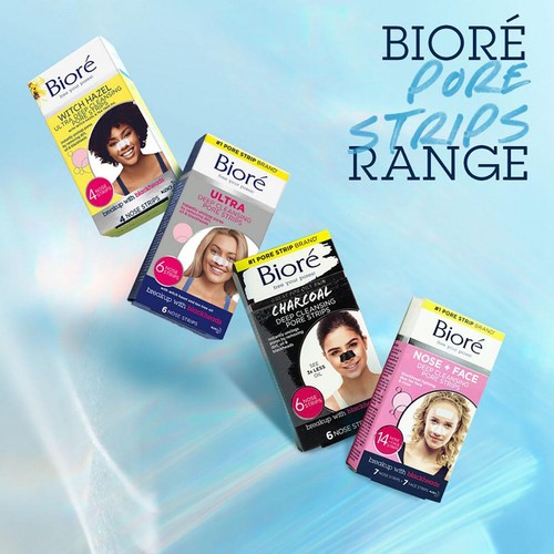 Biore Witch Hazel Ultra Deep Cleansing Nose Pore Strips For Spot Prone Skin thumbnail 6