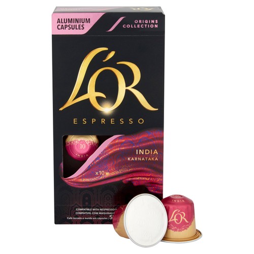 L'OR India Coffee Pods x10 Intensity 10 thumbnail 3