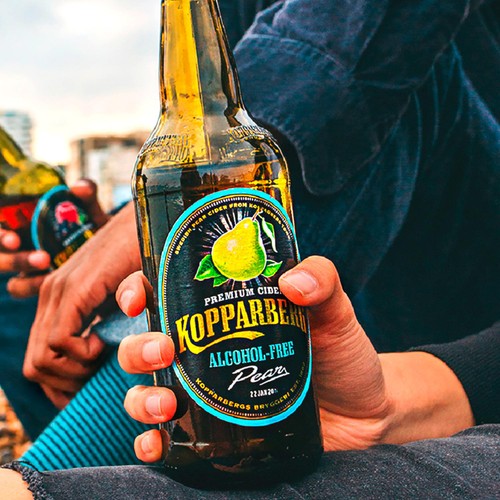 Kopparberg Alcohol Free Pear Cider thumbnail 4