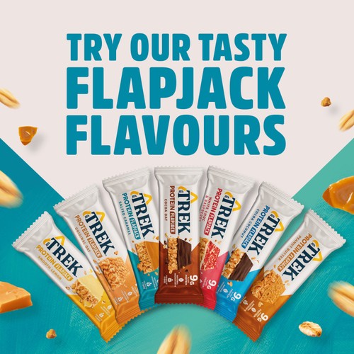 TREK Salted Caramel Protein Flapjacks Multipack thumbnail 4