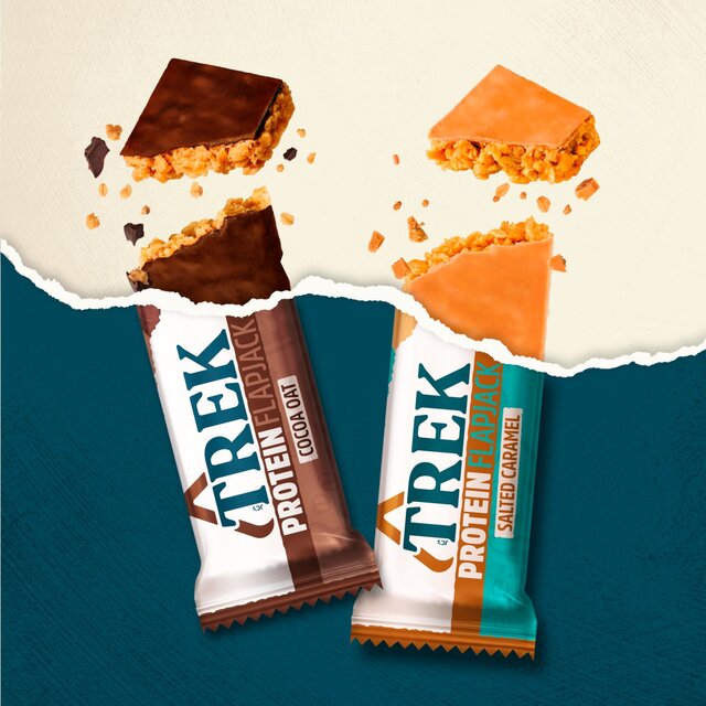 TREK Salted Caramel Protein Flapjacks Multipack thumbnail 7