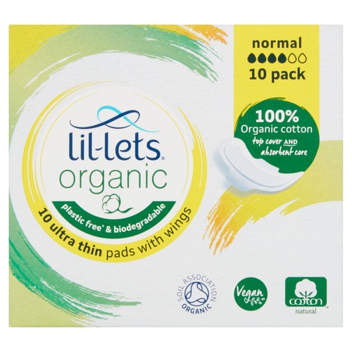 Lil-lets Organic Pads Normal thumbnail 2