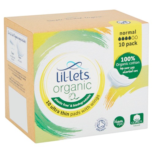 Lil-lets Organic Pads Normal thumbnail 3