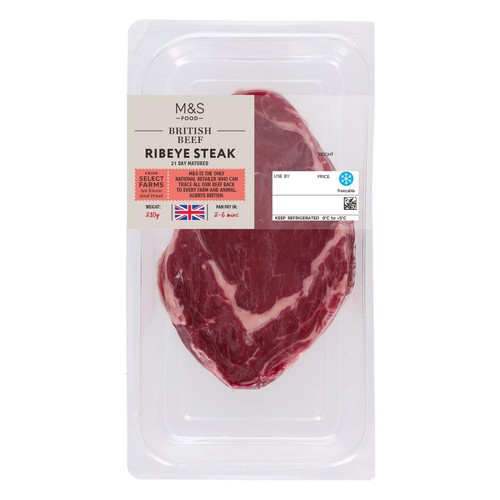 M&S 21 Day Matured Ribeye Steak thumbnail 2
