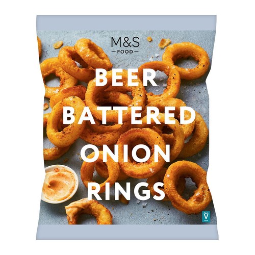 M&S Beer Battered Onion Rings Frozen