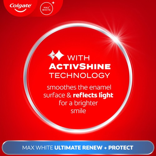 Colgate Max White Ultimate Renewal At Home Teeth Whitening Toothpaste thumbnail 5