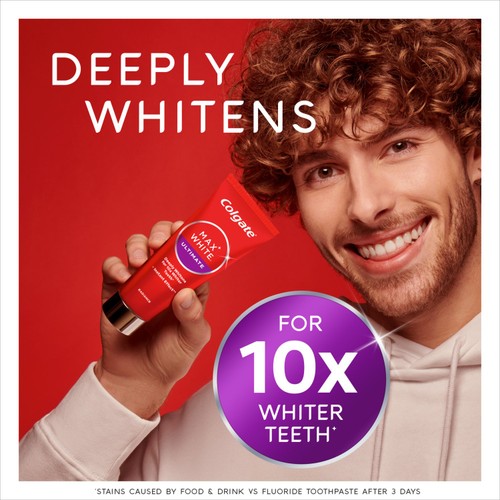 Colgate Max White Ultimate Radiance At Home Teeth Whitening Toothpaste thumbnail 6