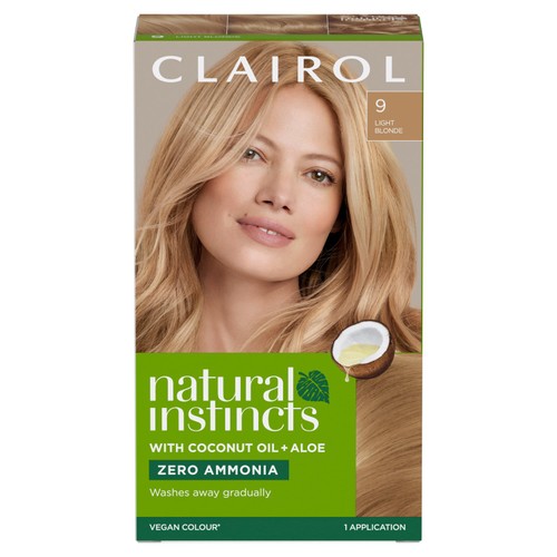 Clairol Natural Instincts Hair Dye 9 Light Blonde
