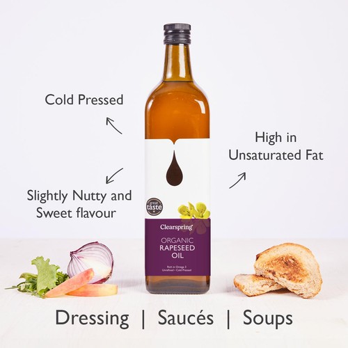 Clearspring Organic Cold Pressed Rapeseed Oil thumbnail 2