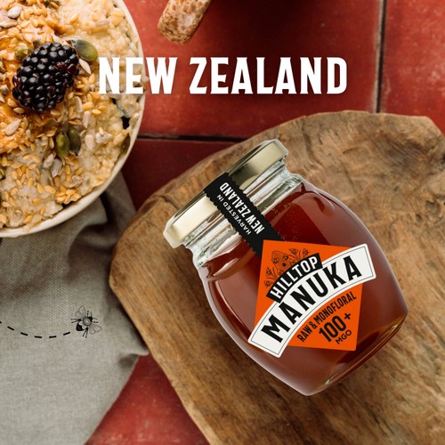 Hilltop Honey Manuka MGO100+ Honey thumbnail 7