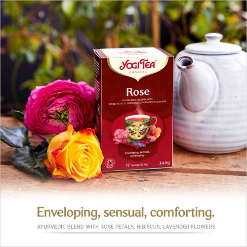 Yogi Tea Organic Rose Tea Bags thumbnail 4