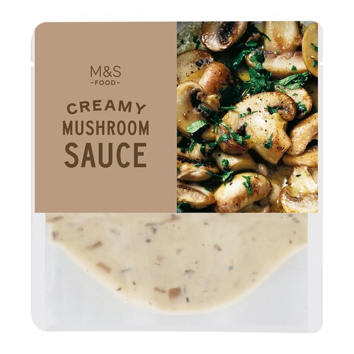 M&S Creamy Mushroom Sauce