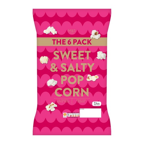 M&S Sweet & Salty Popcorn Multipack thumbnail 2