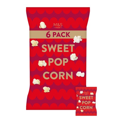 M&S Sweet Popcorn Multipack