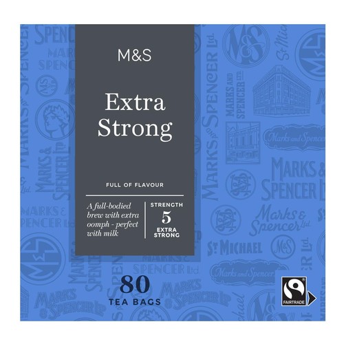 M&S Fairtrade Extra Strong Tea Bags thumbnail 2