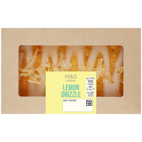 M&S Lemon Drizzle Loaf Cake thumbnail 2