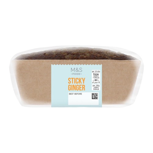 M&S sticky ginger loaf cake thumbnail 3