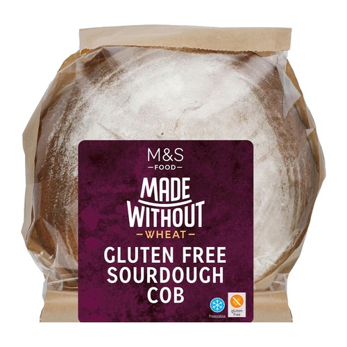 M&S Made Without Sourdough Bread Cob