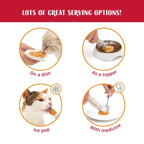 Catit Creamy Lickable Cat Treats Chicken thumbnail 3