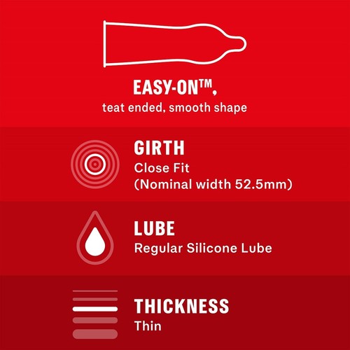 Durex Thin Feel Condoms Enhanced Sensitivity Close Fit thumbnail 3
