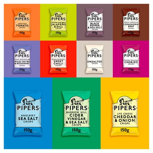 Pipers Great Berwick Longhorn Beef Sharing Bag Crisps thumbnail 4