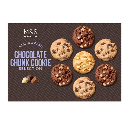 M&S All Butter Chocolate Chunk Cookie Selection