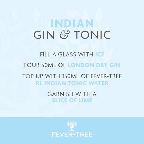 Fever-Tree Light Indian Tonic Water Cans thumbnail 2
