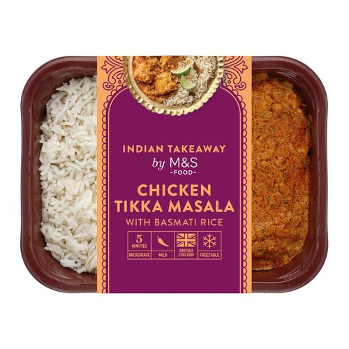 M&S Chicken Tikka Masala with Basmati Rice