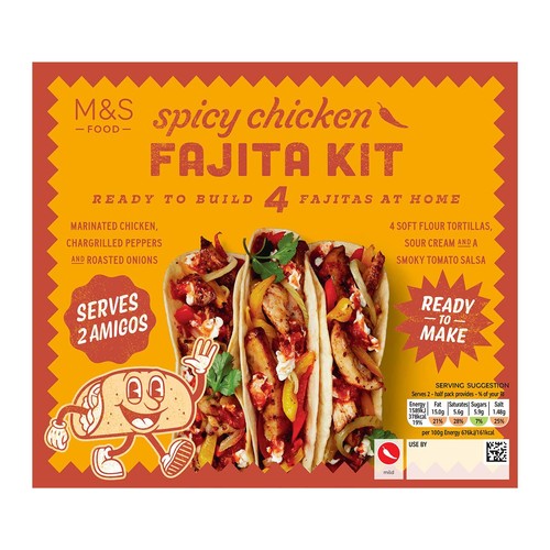 M&S Spicy Chicken Fajitas thumbnail 2