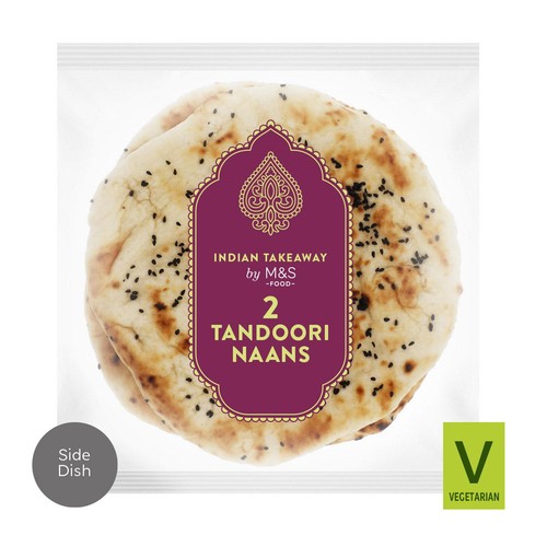 M&S 2 Tandoori Naans thumbnail 2