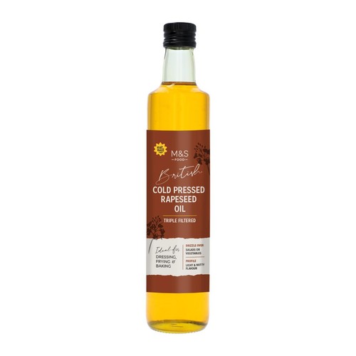 M&S Cold Pressed Rapeseed Oil thumbnail 2