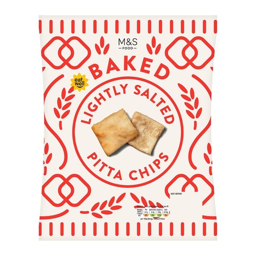 M&S Lightly Salted Pitta Chips thumbnail 2