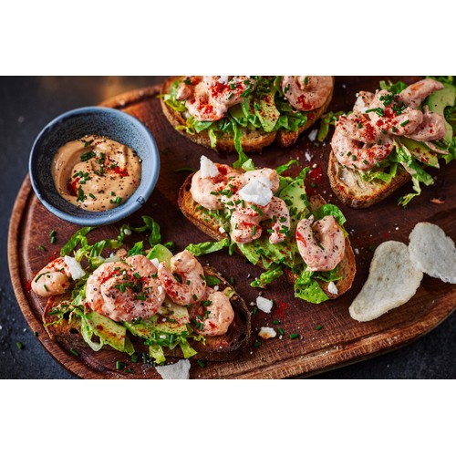 M&S Collection Black Tiger Prawns & Marie Rose Dip thumbnail 2
