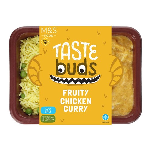 M&S Taste Buds Mild Chicken Curry with Rice