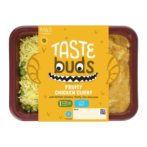 M&S Taste Buds Mild Chicken Curry with Rice thumbnail 2
