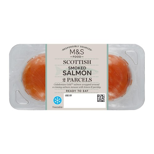 M&S Smoked Salmon Parcels thumbnail 2